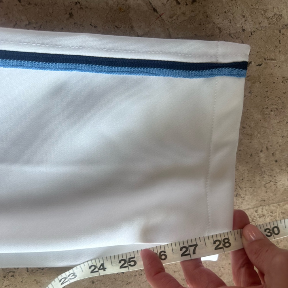 Mizuno White Baseball Pants with Blue Side Stripe - Boys - Picture 3 of 5